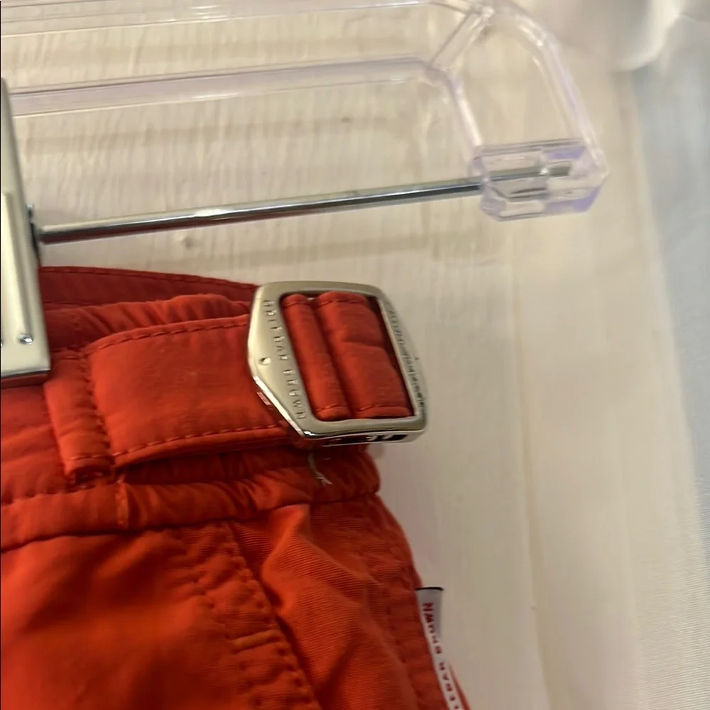 Orlebar Brown Boys Red Coral Swim Trunk Size 12 Years Adjustable Side Tabs
